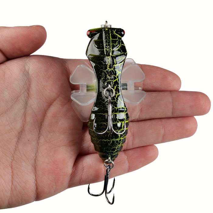 1pc Catch More Fish with Life Bionic Cicada Shape Fishing Bait Hard Artificial Fish Lure with Rot
