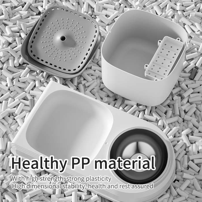 Pet Supplies Color White Border Capacity 3L