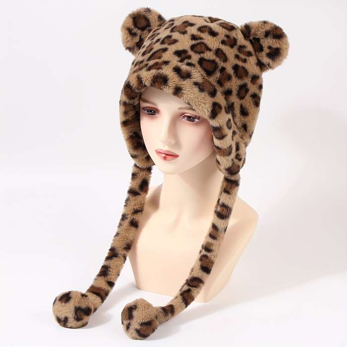 Winter Hat Color Khaki Size 54 58Cm