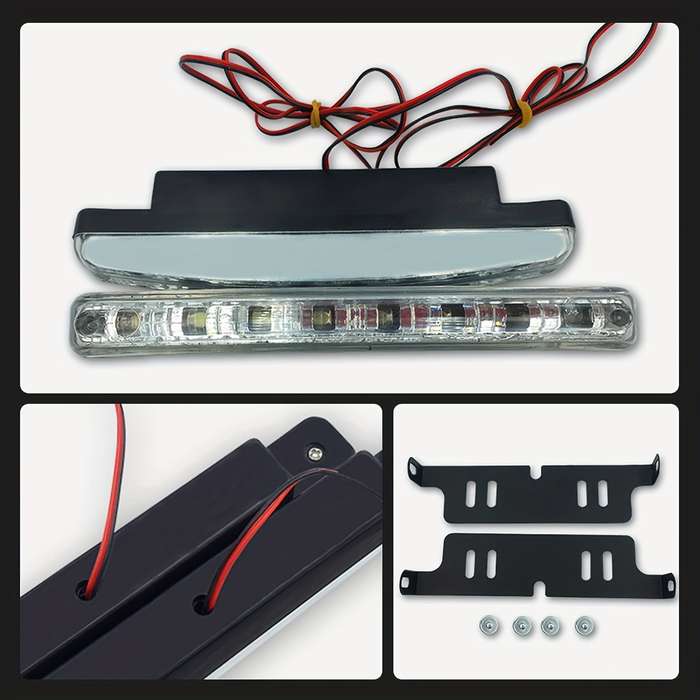 2pcs LED Daylight Lights Car and Motorcycle LED Daylight Decorative Lights High Pow