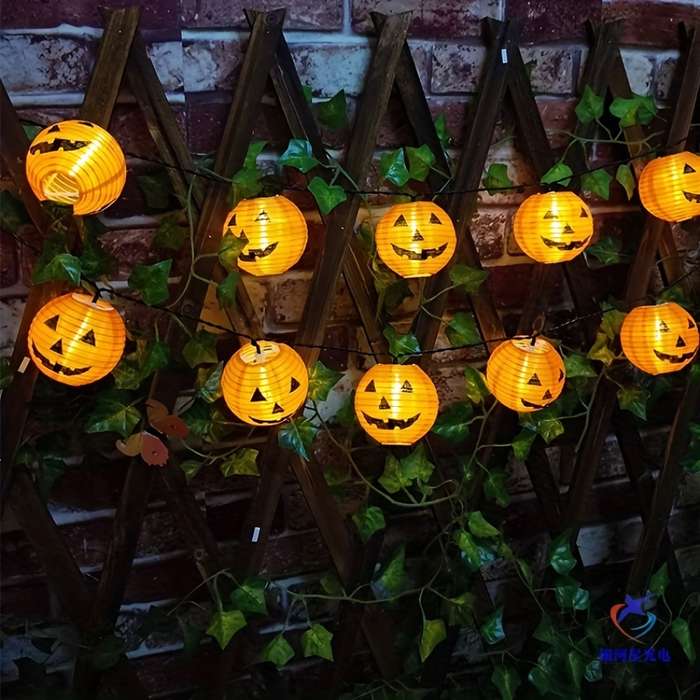 Halloween Decorations Color Warm Light Size 3.5 Meters 10 Lights