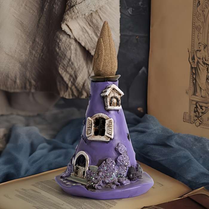 Halloween Decorations Color Flow Incense Hat   Reverse Flow Incense