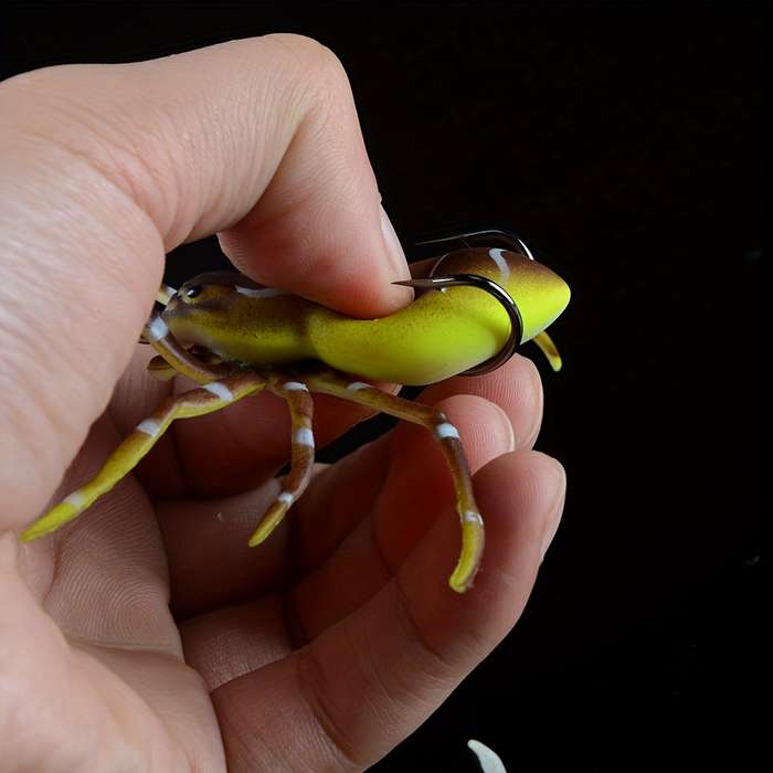 1pc Floating Lure Bait Water Spider Soft Bait Artificial Perch Bait Outdoor Fishing Tackle