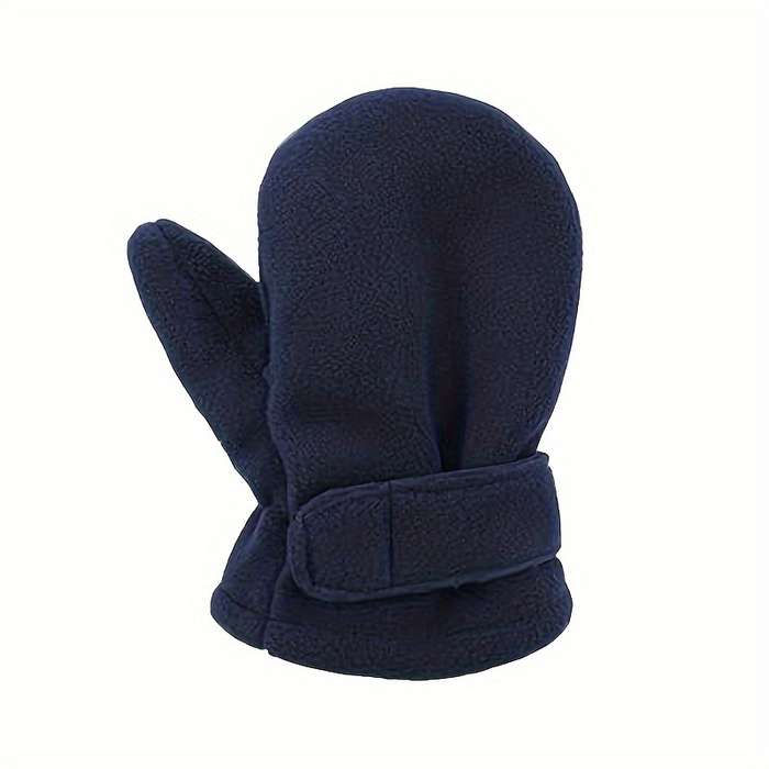 Winter Gloves Color Dark Blue Size M