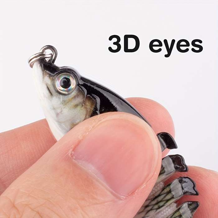 1pc Mini Multi-segment Bionic Hard Bait 5.99cm 5g Artificial Swimbait