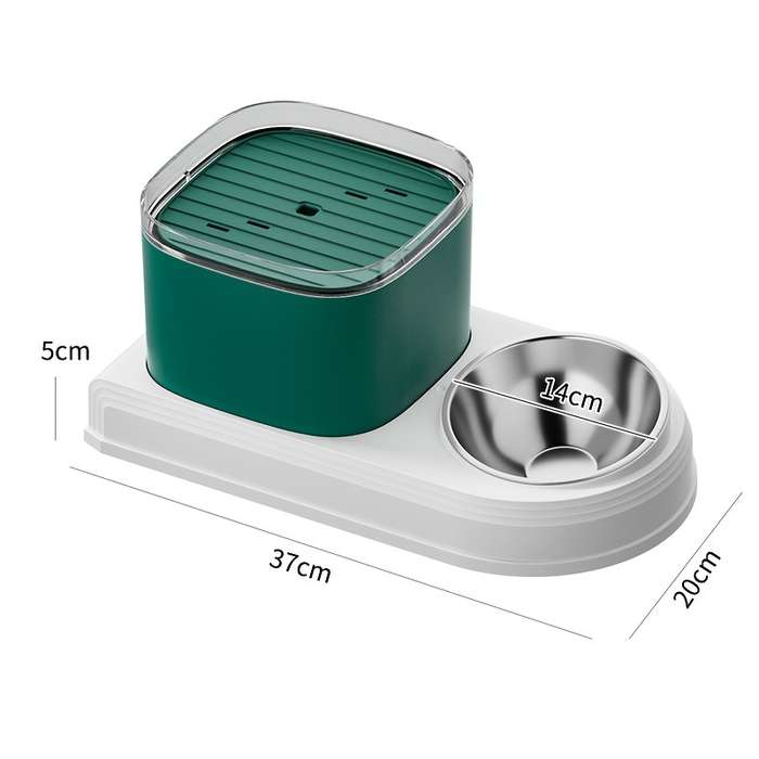 Pet Supplies Color Green Margin Capacity 3L