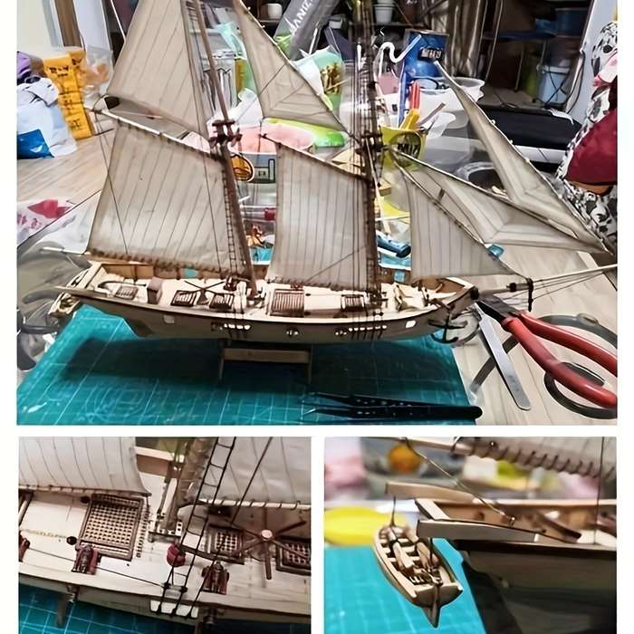 3D Jigsaw Puzzle Model Ship Items Harco