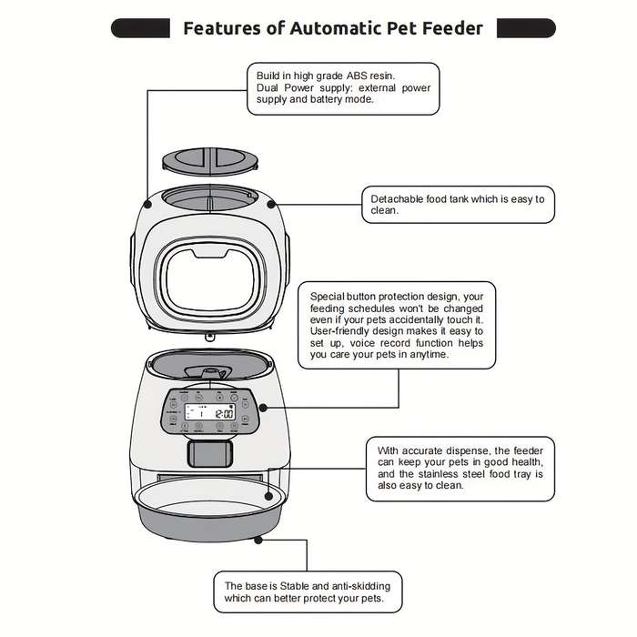 Pet Supplies Capacity 3.5L Standard Version