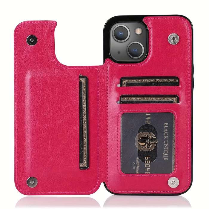 1Pc Rose Color For iPhone 13 Phone Case Phone Cover