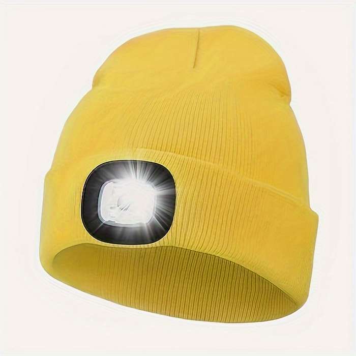 Winter Hat Color Turmeric