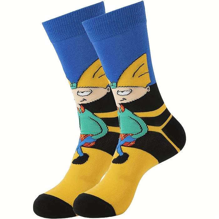 1 Pair Random Colors One Size Socks