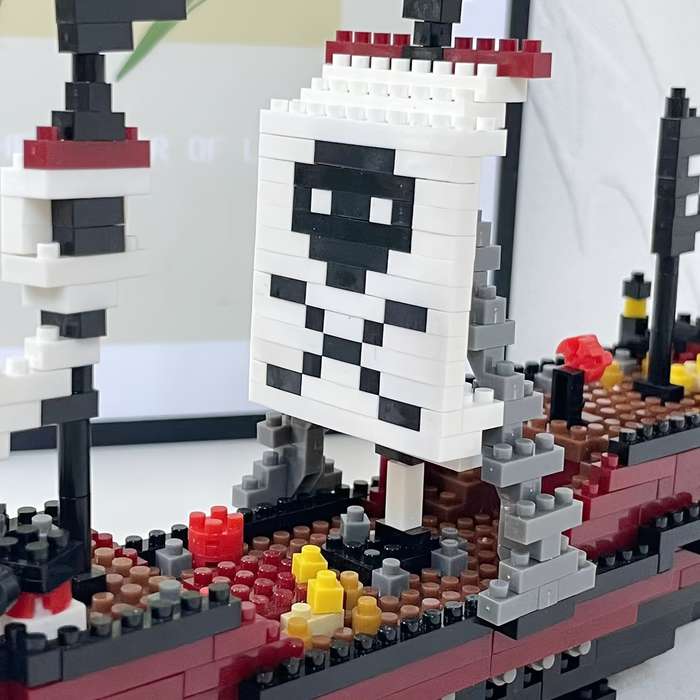 3D Jigsaw Puzzle Model Ship Items Pirate Ship 739Pcs