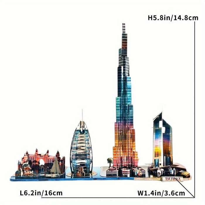 Building Toy Architectural Model Toy Set Items Beijing Street Scene