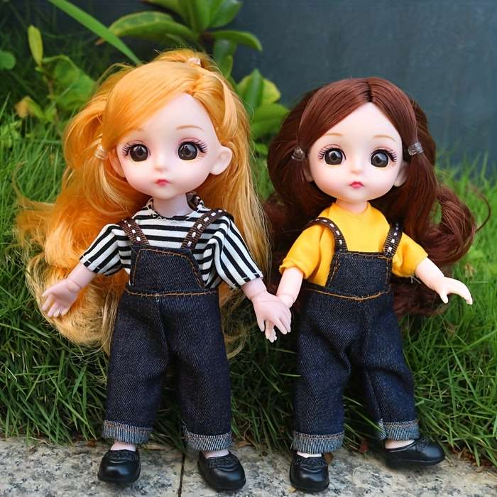 Toy Dolls Style Blue Hair Doll