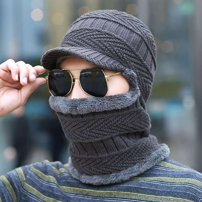 Winter Hat Color Coffee Color