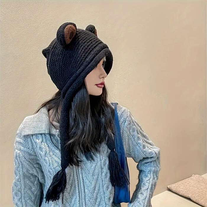 Winter Hat Color Frog Green
