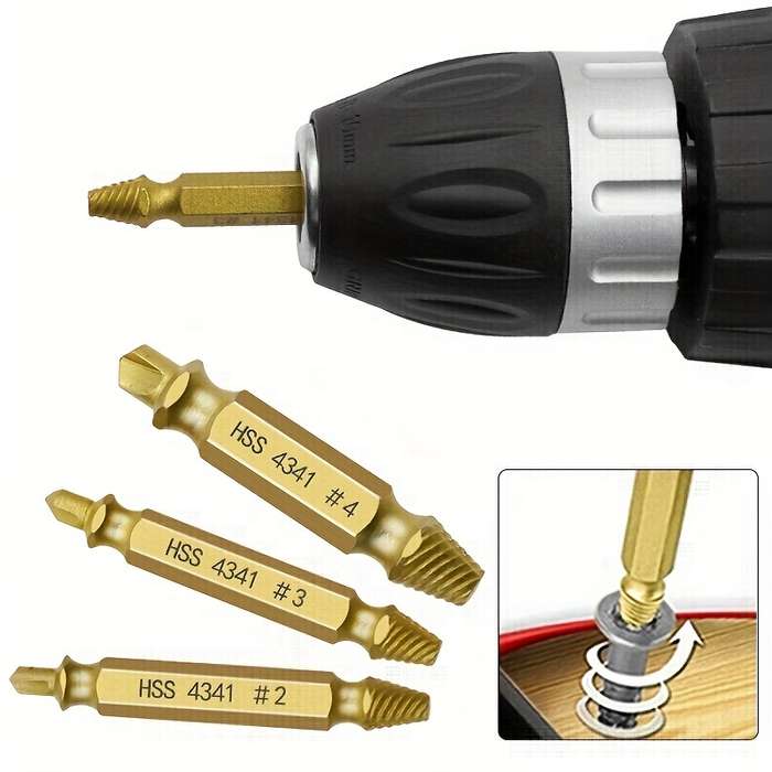 Screwdriver Bit Tool Set Color Silvery