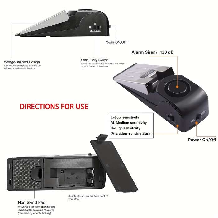 Lock Items Black 2Pcs