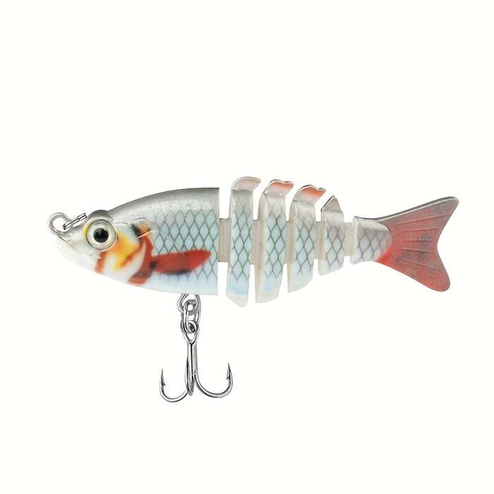 1pc Mini Multi-segment Bionic Hard Bait 5.99cm 5g Artificial Swimbait