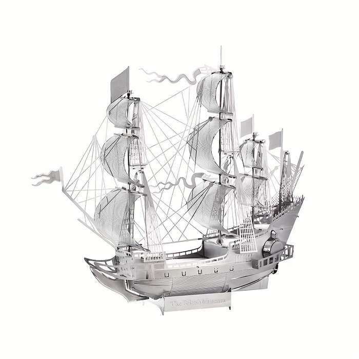 3D Jigsaw Puzzle Model Ship Items Silvery Battleship Hms Victory