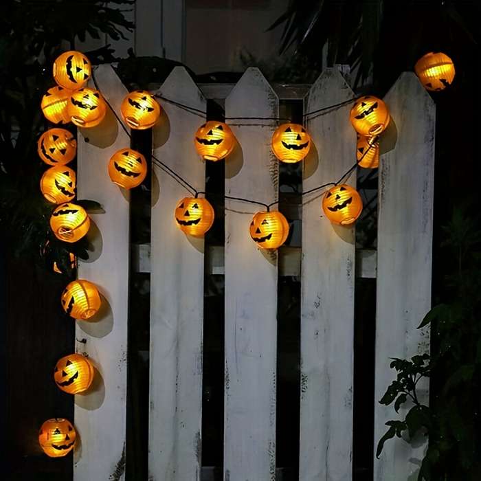 Halloween Decorations Color Warm Light Size 3.5 Meters 10 Lights