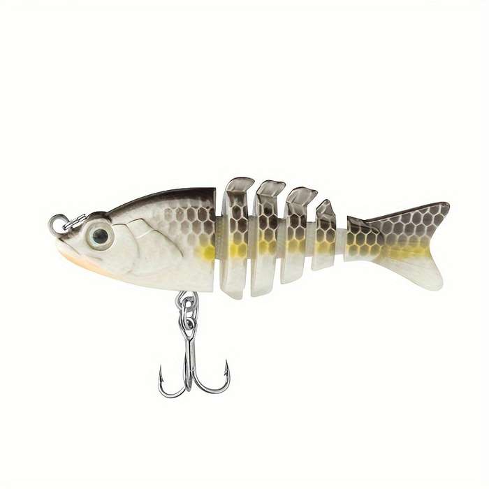 1pc Mini Multi-segment Bionic Hard Bait 5.99cm 5g Artificial Swimbait