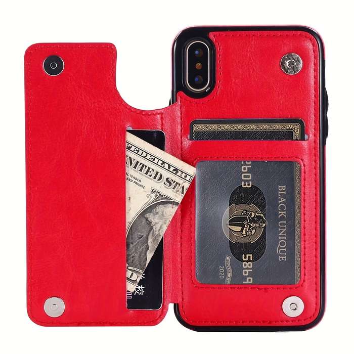 1Pc Red For iPhone X   Xs Phone Case Phone Cover