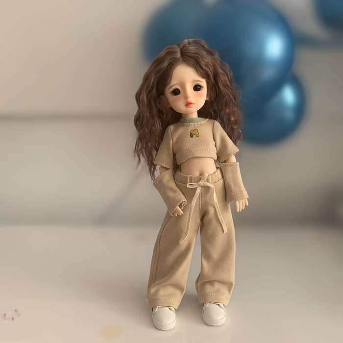 Toy Dolls Style Tan Spice Girls Suit