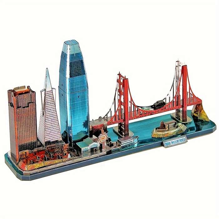 Building Toy Architectural Model Toy Set Items Beijing Street Scene