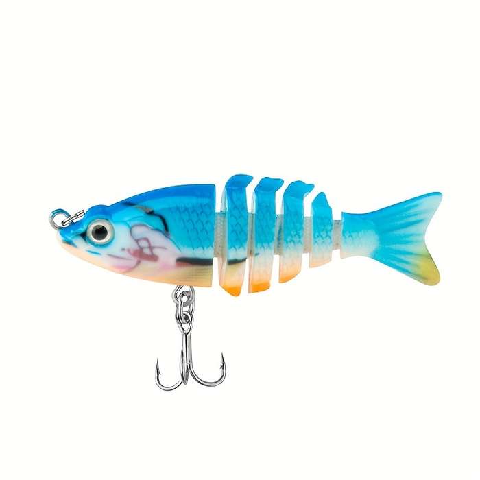 1pc Mini Multi-segment Bionic Hard Bait 5.99cm 5g Artificial Swimbait
