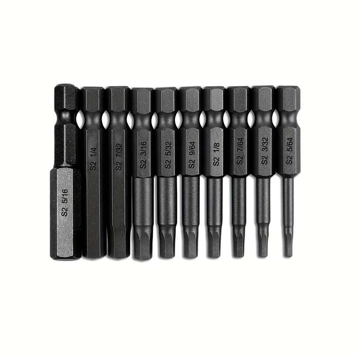 Screwdriver Bit Tool Set Items Mm Scale Quantity 10 Pcs