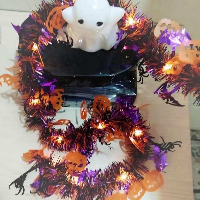 Halloween Decorations Color Warm Color Model 5 Meters 50 Lights