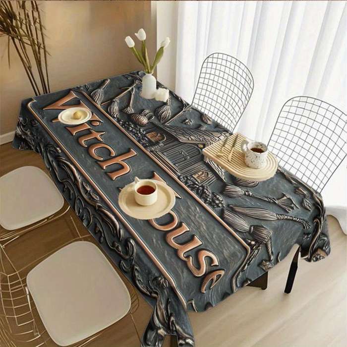 Halloween tablecloth decoration size 55 x 87inch or 140 x 220cm