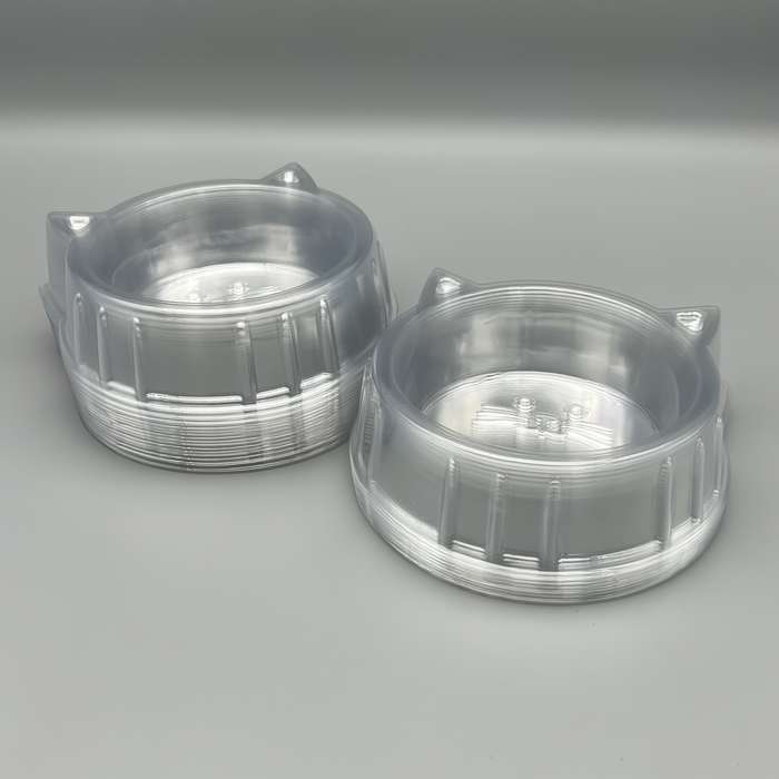 Pet Supplies Material 21Pcs Pet Disposable Feeding Bowl  Cat Shape