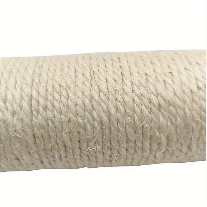 Pet supplies color White sisal size 12.5 cm