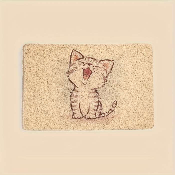 Pet supplies material Cute Cat Mat PVC