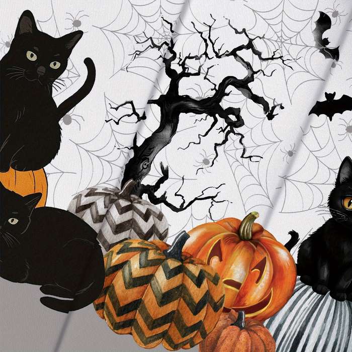 Halloween tablecloth decoration size Rectangle 60x86inch or 152x220cm