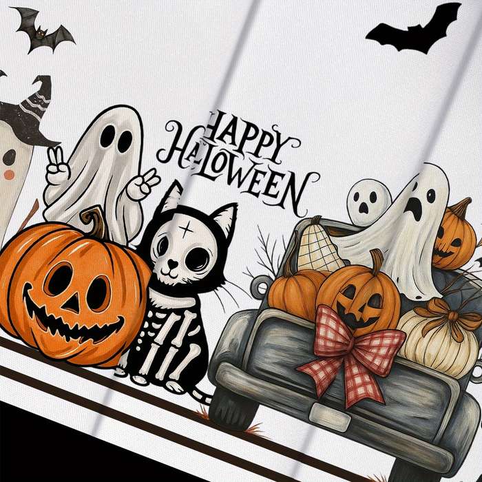 Halloween tablecloth decoration size Rectangle 60x86inch or 152x220cm