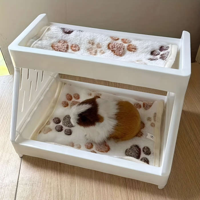 Pet supplies Items White small bed  Add  random warm pad  Add  door curtain