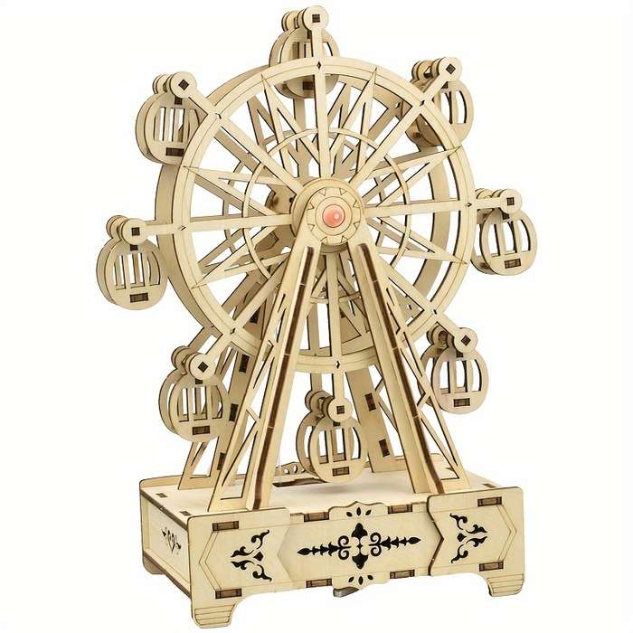 Building Toy Architectural Model Toy Set Items 3D Puzzle