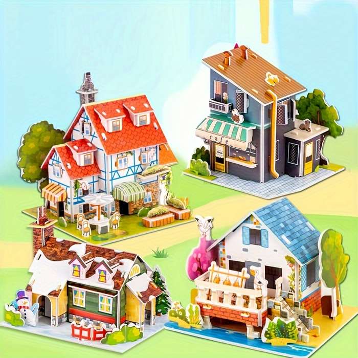 Building Toy Architectural Model Toy Set Items Inn
