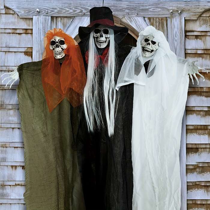 Halloween Decorations Color Halloween Hanging Ghosts