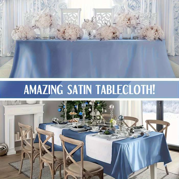 Halloween tablecloth decoration color Fog Blue