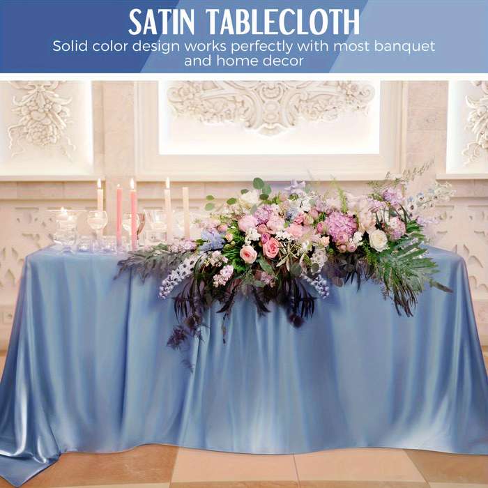 Halloween tablecloth decoration color Fog Blue