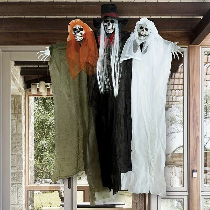 Halloween Decorations Color Halloween Hanging Ghosts