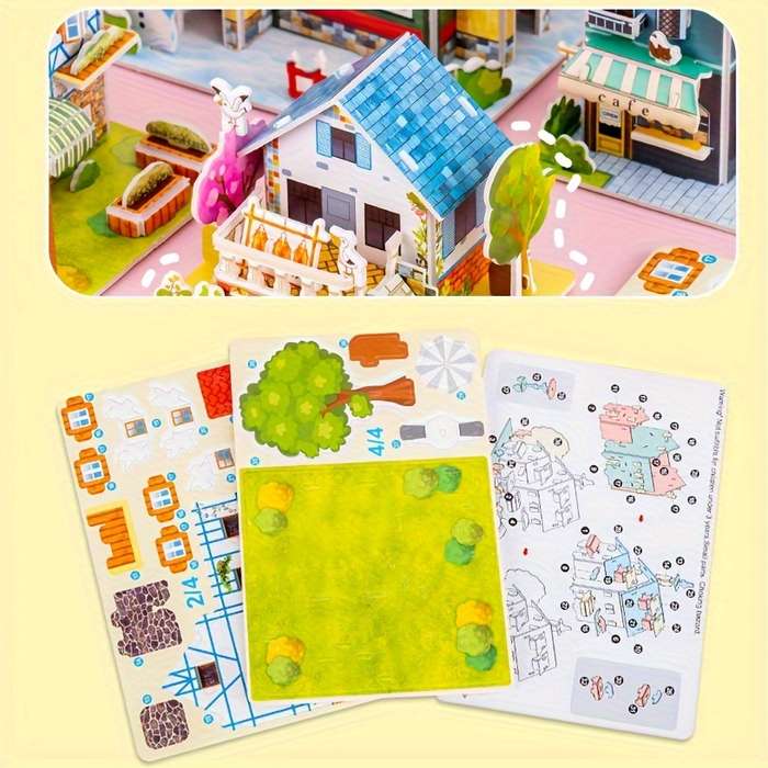 Building Toy Architectural Model Toy Set Items Inn