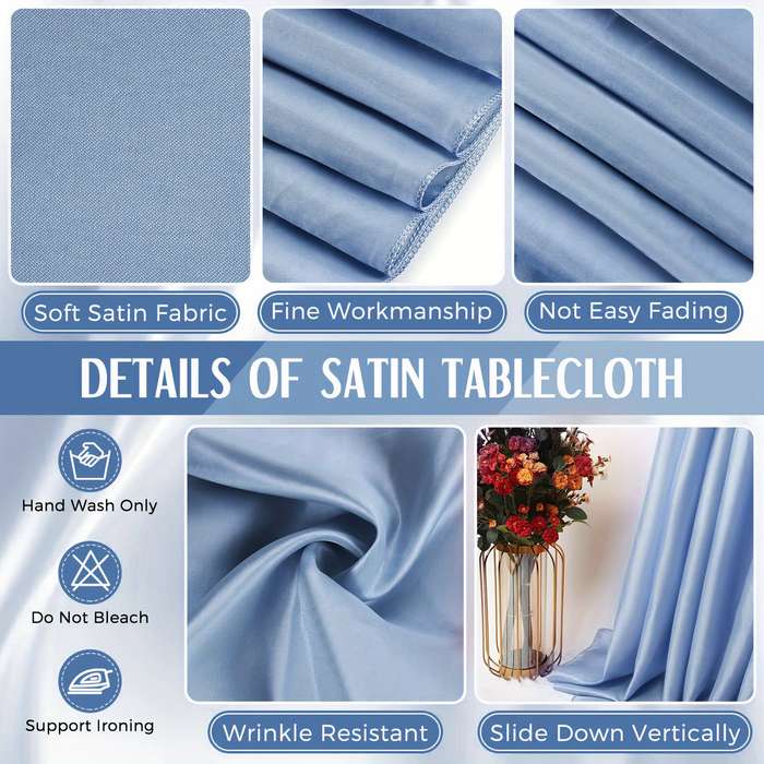 Halloween tablecloth decoration color Fog Blue