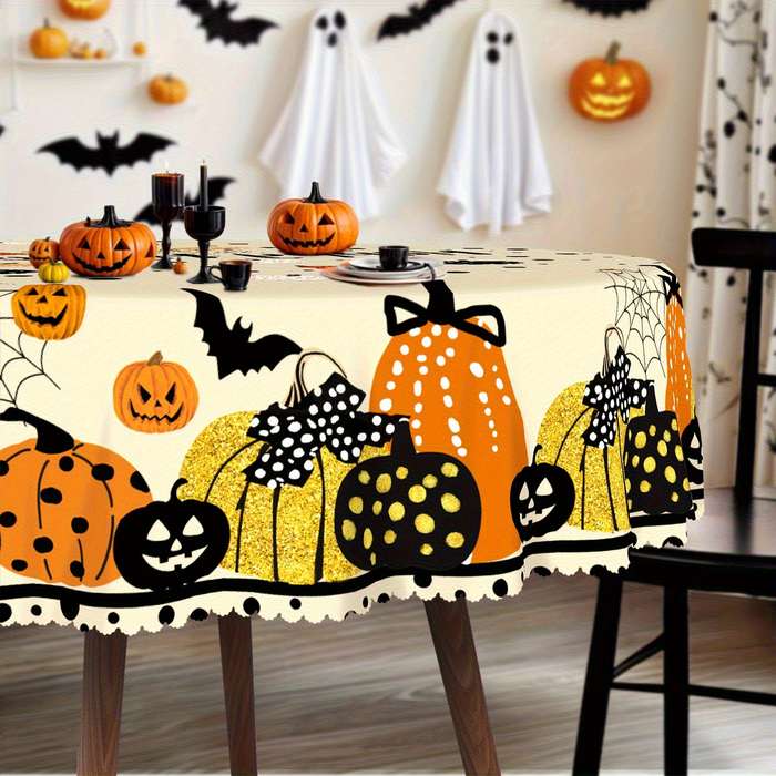 Halloween tablecloth decoration size Round 152.4152.4cm
