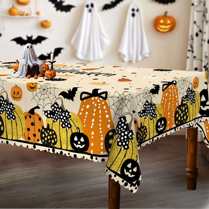 Halloween tablecloth decoration size Round 152.4152.4cm