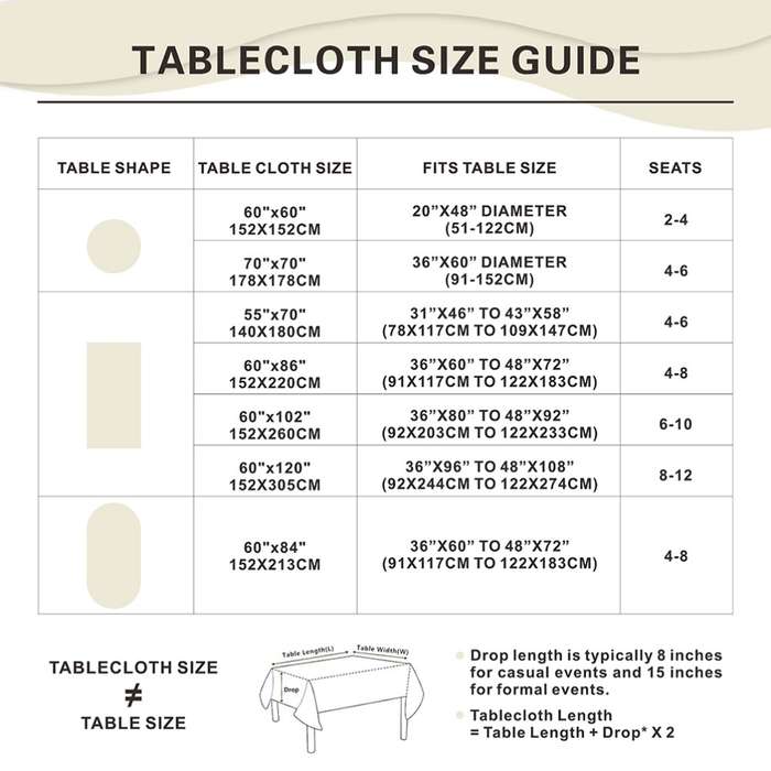 Halloween tablecloth decoration size Round 177.8cm